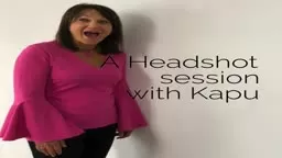A Headshot Session with Kapu