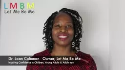 Dr. Joan - Don't take it personal #LetMeBeMeNJ