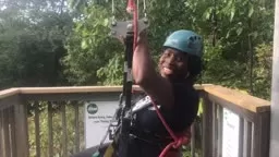 Dr. Joan - Conquering Fear - Zip Line #LetMeBeMeNJ