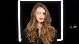 Get the look: wavy hair #CasaAzizOfficial @princeton