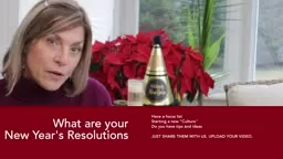 2020 is right around the corner - what are your New Year resolutions