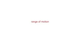 Technique Tip - Range of Motion