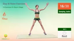 14 Stay At Home Exercises - Workout At Home