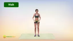 Walk 1 mile at home exercise