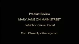 Product Review - Golden Mask from PlanetApothecary