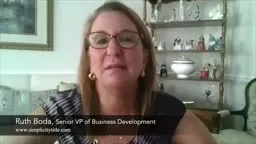 Ruth Boda @SiplicityTitle elevator pitch