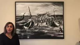 The Fishing Village by #TheRuralPainter