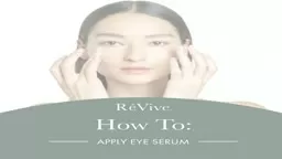 ReVive Intensité Complete Anti-Aging Eye Serum | Bluemercury