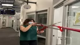 Ribbon cutting
