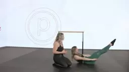 Breathe throughout your barre workout exercises