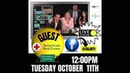 The Gab Coming Tuesday Oct. 11th at Noon with the Red Cross