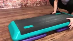How to learn basic step aerobic with Chris Dorner