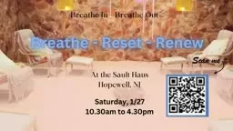 Yoga Wellness Retreat : Breathe - Reset & Renew