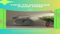 How to prioritize your time