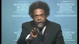 CornelWestFerguson renowned Princeton Prof