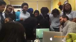 Accepted@Princeton High School student learns fate