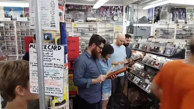 So Percussion performs @ Princeton Record Exchange