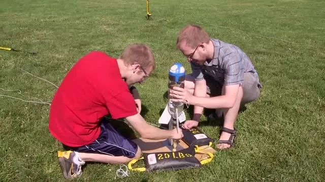 Princeton Freshman Scholars Institute Bottle Rocket Launch
