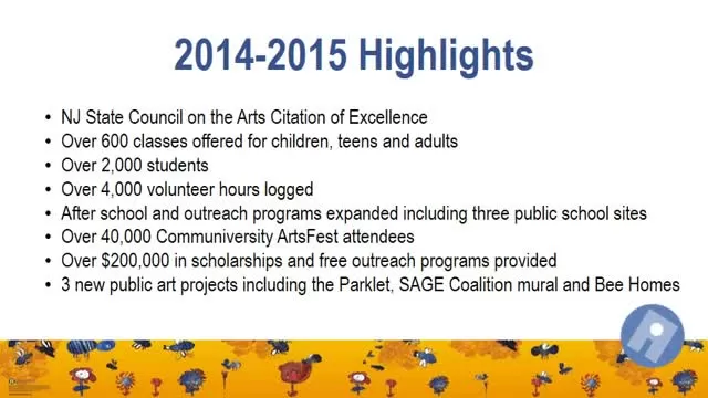 Princeton Arts Council Year in Review 2014-2015