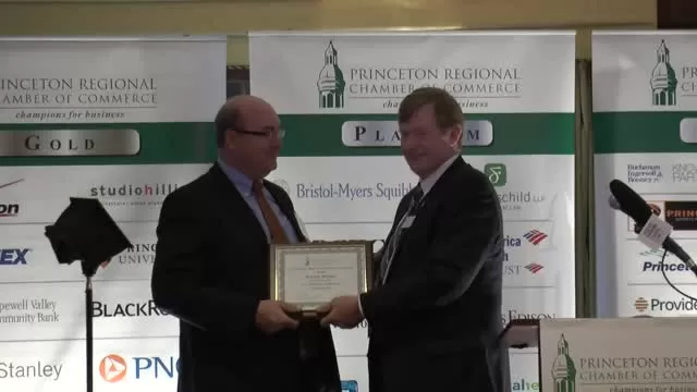 Princeton Regional Chamber Nov. Champion for Business