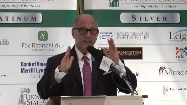 Steve Kalafer @ Princeton Regional Chamber Nov. Pt.2