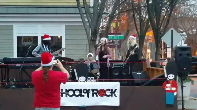On Come All Ye Faithful Princeton School of Rock