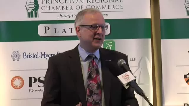 Patrick Murray Monmouth Poll @ Princeton Chamber Luncheon