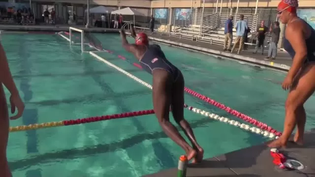 USA Water Polo Star Ashleigh Johnson. Princeton