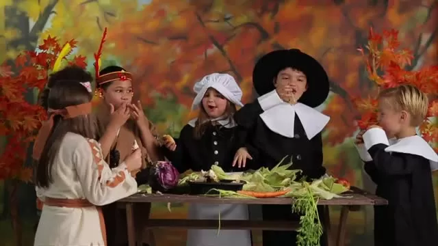 Kids History: Histroy of The First Thanksgiving