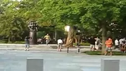 Transformers 2 filming at Princeton University