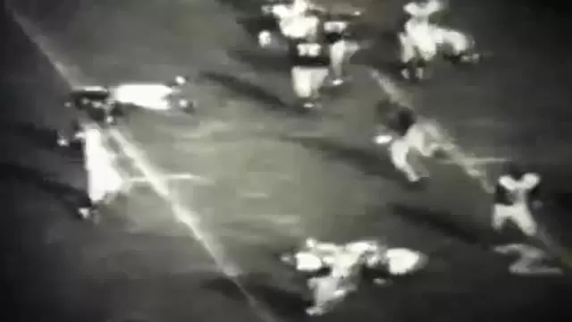 1949 to 1951 Football Highlights featuring Dick Kazmier