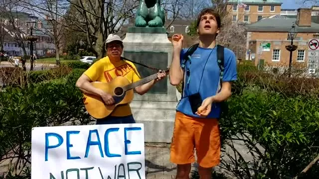Peace Not War with Fred and Will (Princeton NJ)