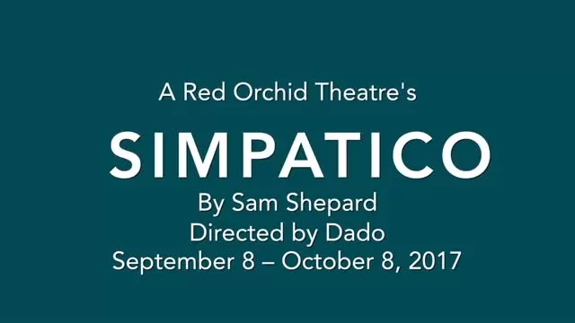 @McCarter 'A Red Orchid Theatre’s SIMPATICO  By Sam Shepard