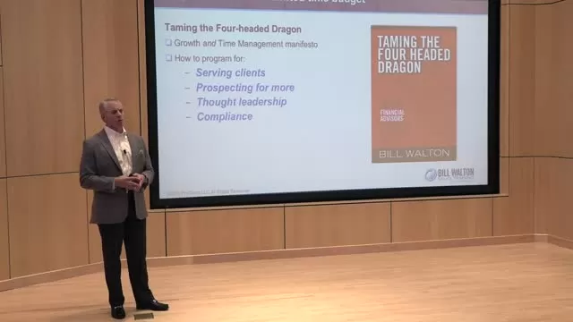 Bill Walton Sales Training 'Taming the 4 Headed Dragon'