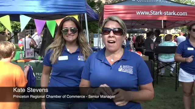 PRCC Superstars Kate & Jenna Princeton Chamber Block Party