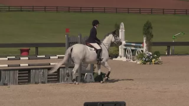Skys Burnin' Blue Ridden by Phoenix Cooke Child Adult Princeton Cup