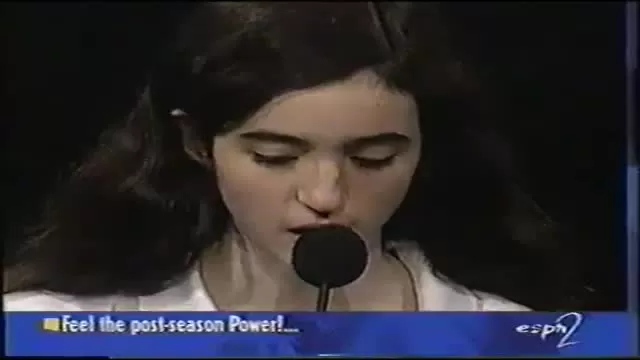 Final Round 1997 Spelling Bee, Rebecca Sealfon, Princeton '05