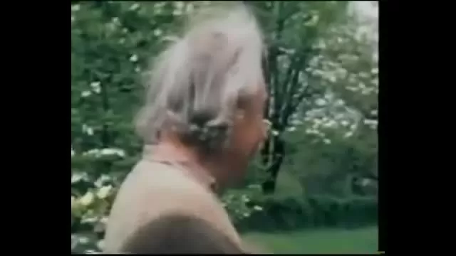 Albert Einstein colour footage