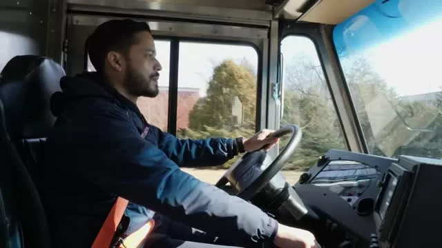 Princeton University W.B. Mason Electric Truck
