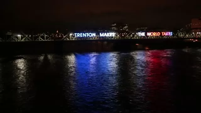 'Trenton Makes' bridge shines like never before