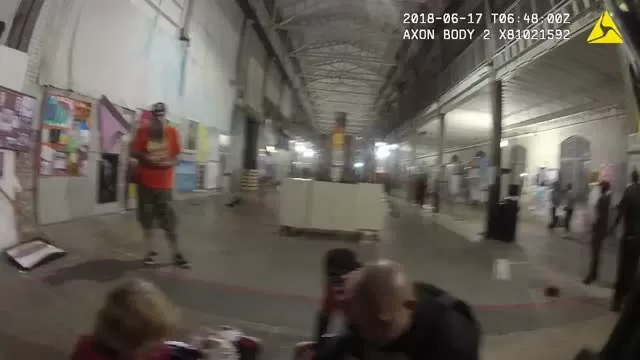 Trenton art festival shooting police body cam video