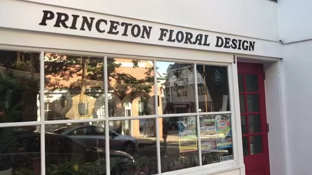 A little peek inside Princeton Floral Design Palmer Square