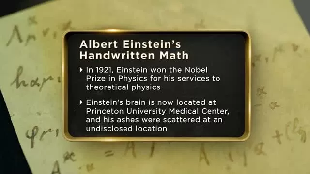 Pawn Stars: Albert Einstein's Handwritten Math (Season 15) | History