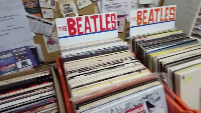 Beatles LPs @Princeton Record Exchange, Sept. 2018