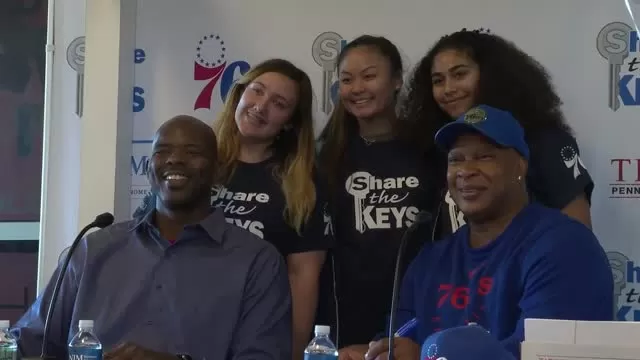 NJM Insurance/Sixers Share the Keys