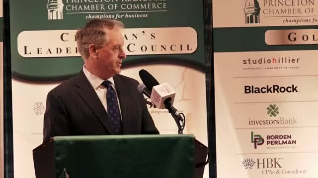 Princeton Chamber Jan 19 - Mark Schweiker 2