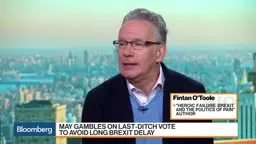 Princeton's O'Toole: Brexit Stalemate CausedEnormous Damage to U.K.
