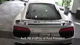 Beauty+Muscle! Audi R8 V10Plus @Audi Princeton