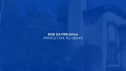 RE/MAX 609 SAYRE Drive PRINCETON, NJ 08540