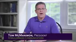 The Taste for Positioning, Tom McManimon StimulusBrand